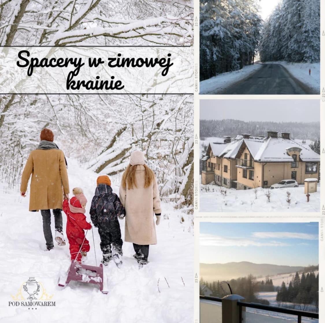 Pensjonat Pod Samowarem Tylicz ภายนอก รูปภาพ
